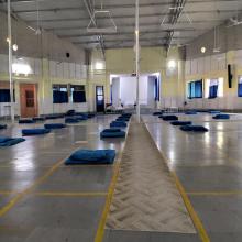 Inside the meditation hall 2